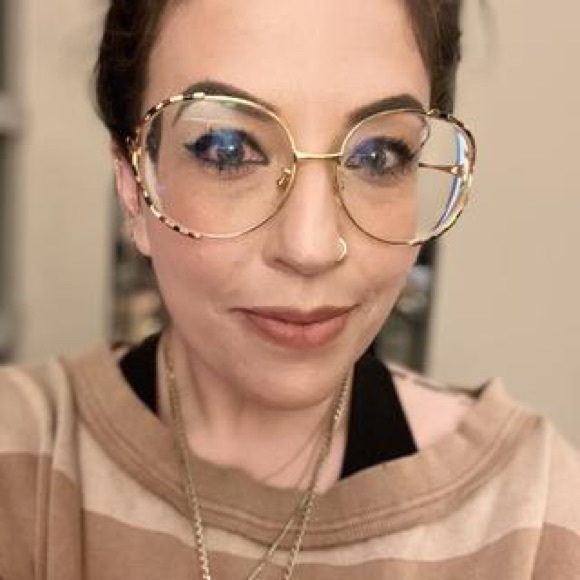 GUCCI Demo Round Ladies Eyeglasses
GG0596OA 003 58 - Picture 3 of 10